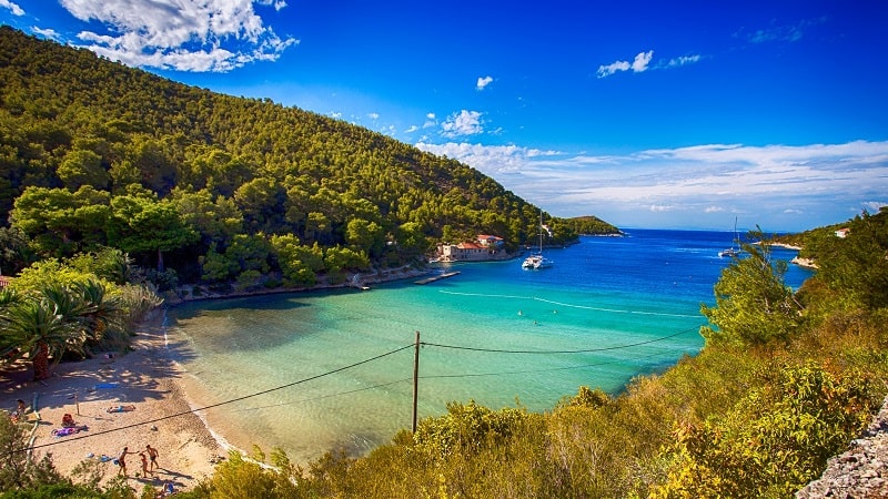 Vis - Porat beach Biševo