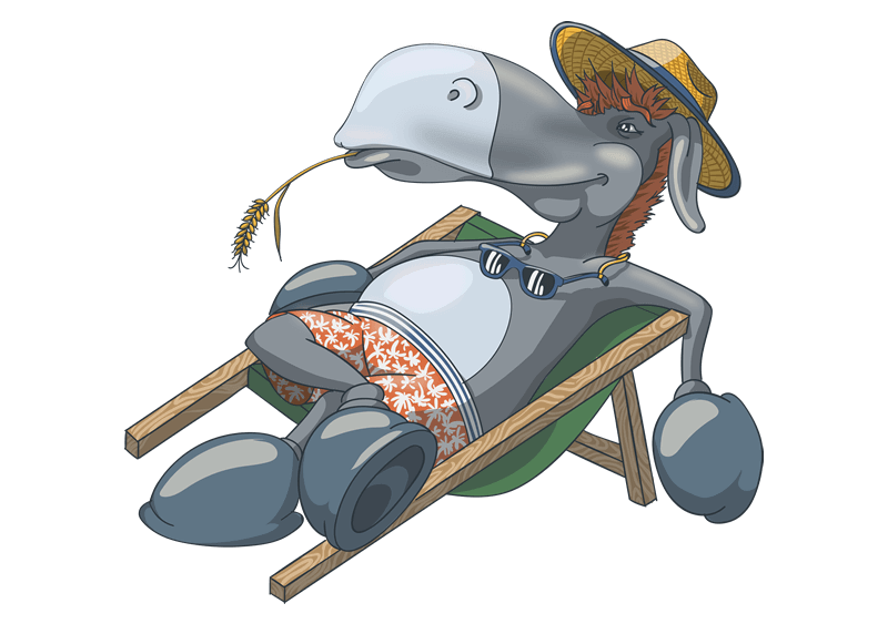 Laganini.com magarac clipart